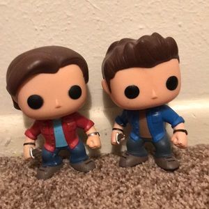 Supernatural Dean and Sam Pop Figures